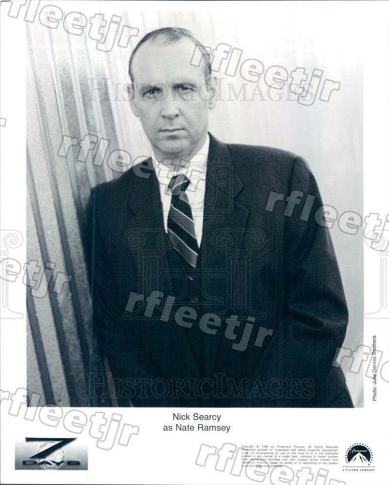 1998 American Actor Nick Searcy on TV Show Seven Days Press Photo adz259 - Historic Images