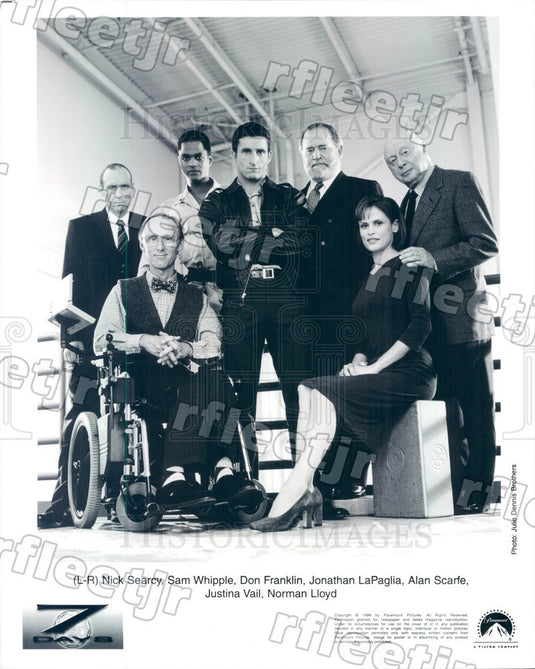 1998 Actors Nick Searcy, Sam Whipple, Don Franklin Press Photo adz267 - Historic Images