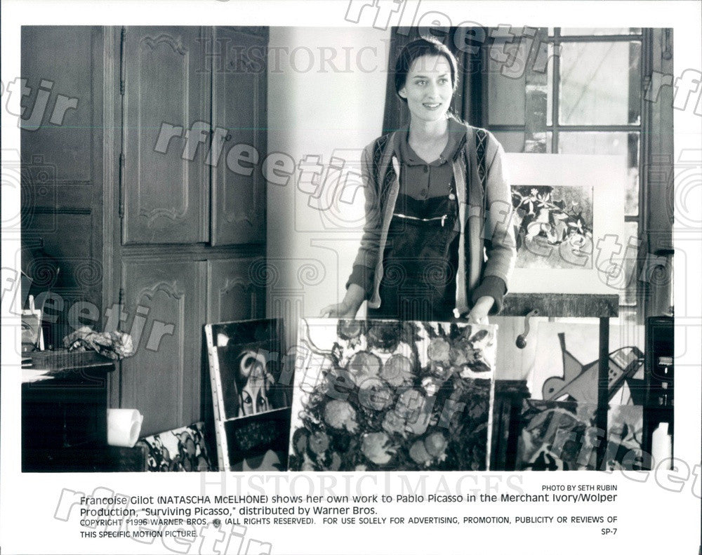 1996 British Actress Natascha McElhone in Surviving Picasso Press Photo adz287 - Historic Images