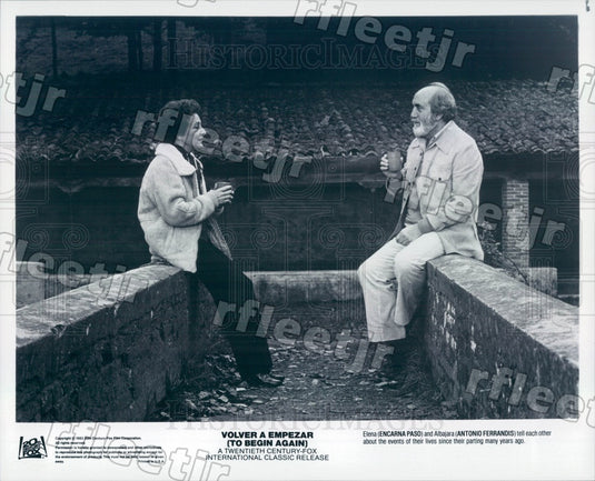 1983 Actors Encarna Paso & Antonio Ferrandis Press Photo adz361 - Historic Images