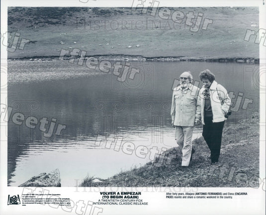 1983 Actors Encarna Paso & Antonio Ferrandis Press Photo adz365 - Historic Images