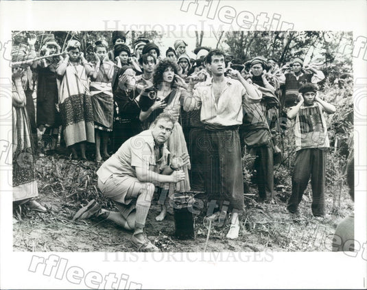 Undated Actors Tom Hanks, John Candy, Rita Wilson Press Photo adz369 - Historic Images