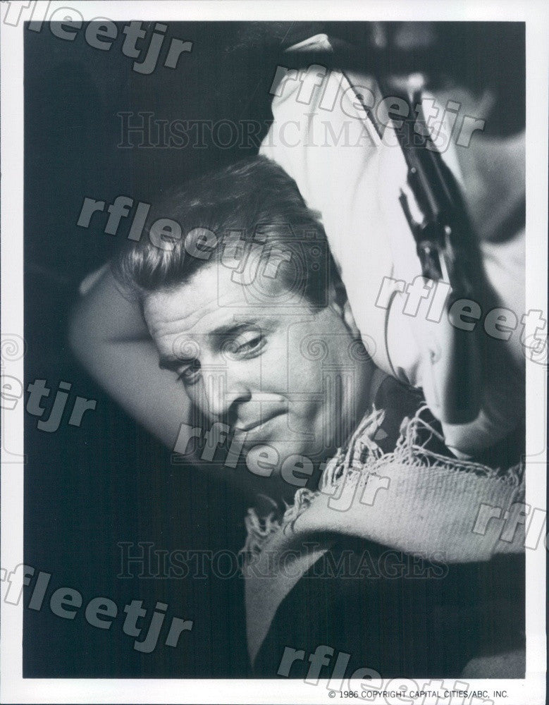 1986 Hollywood Actor David Rasche on TV Show Sledge Hammer! Press Photo adz443 - Historic Images