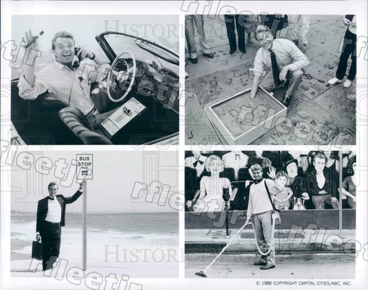 1986 Hollywood Actor David Rasche on TV Show Sledge Hammer! Press Photo adz455 - Historic Images