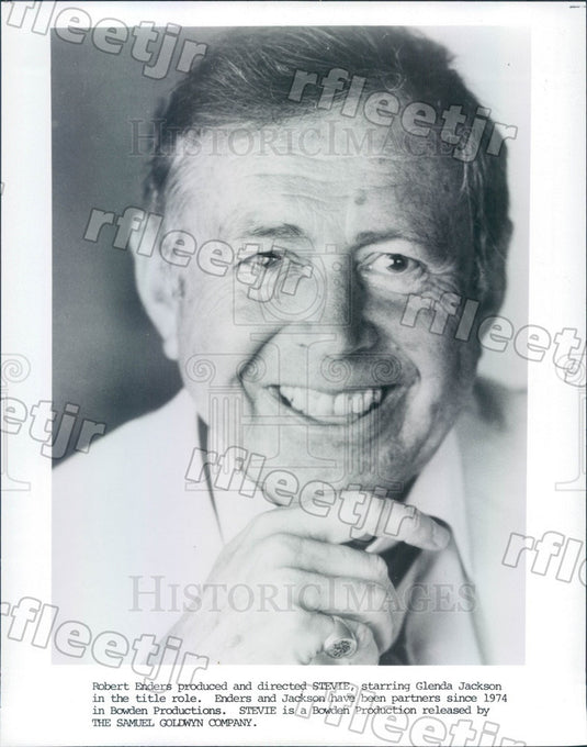 Undated Producer, Director Robert Enders of Film Stevie Press Photo adz529 - Historic Images
