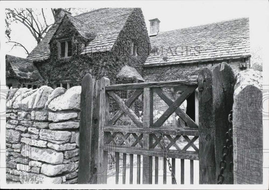 1969 Press Photo Henry Ford Cottage In Greenfield Village In Dearborn, Michigan- Historic Images