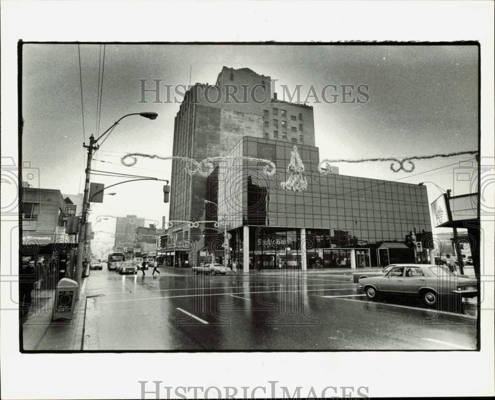 1979 Press Photo Bank Of Nova Scotia In Downtown Windsor, Canada Near Detroit- Historic Images