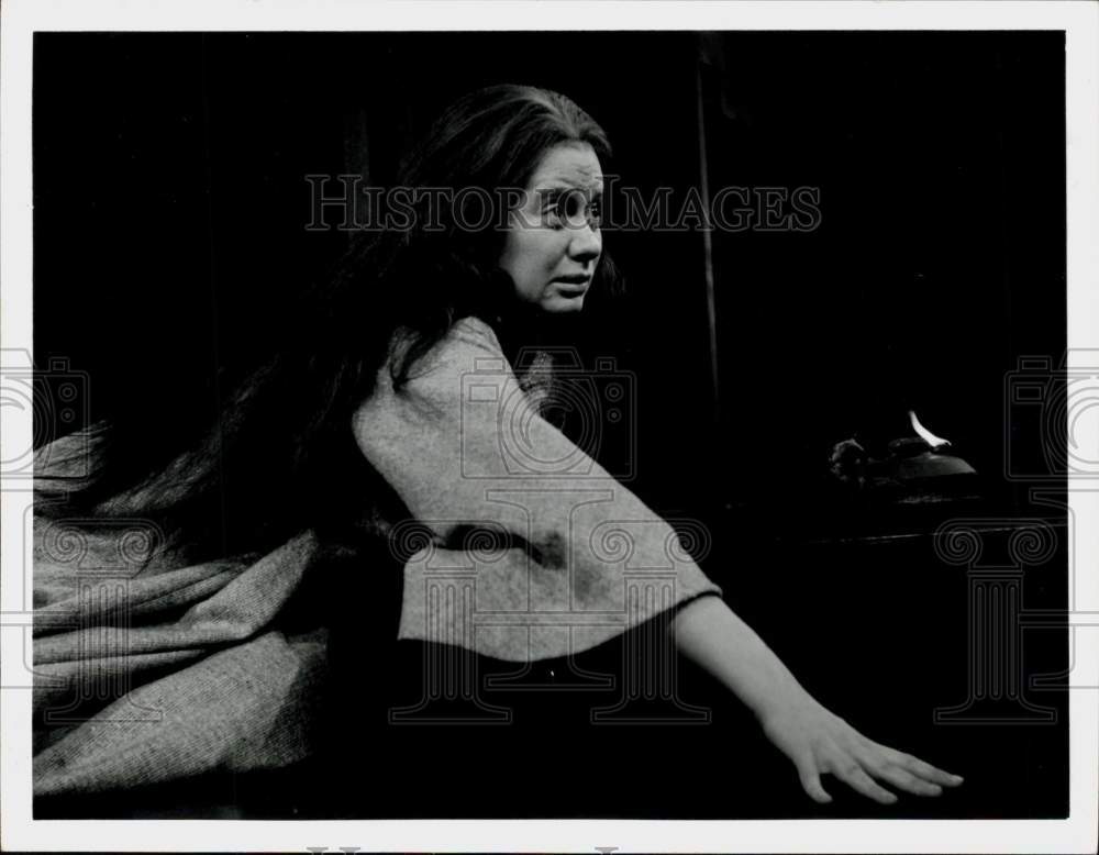 1963 Press Photo Actress Kate Reid As Lady Macbeth In Canadian Shakespeare Event- Historic Images