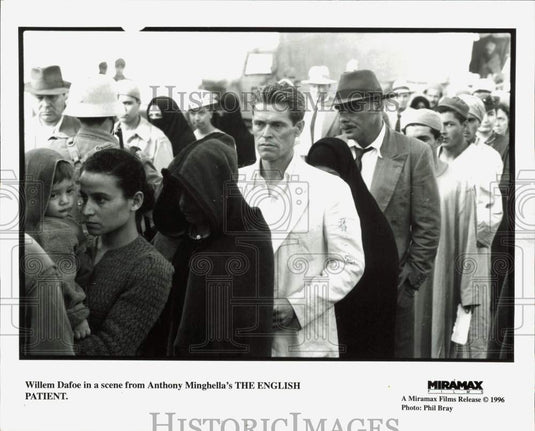 1996 Press Photo Willem Dafoe in "The English Patient" - afx15878- Historic Images