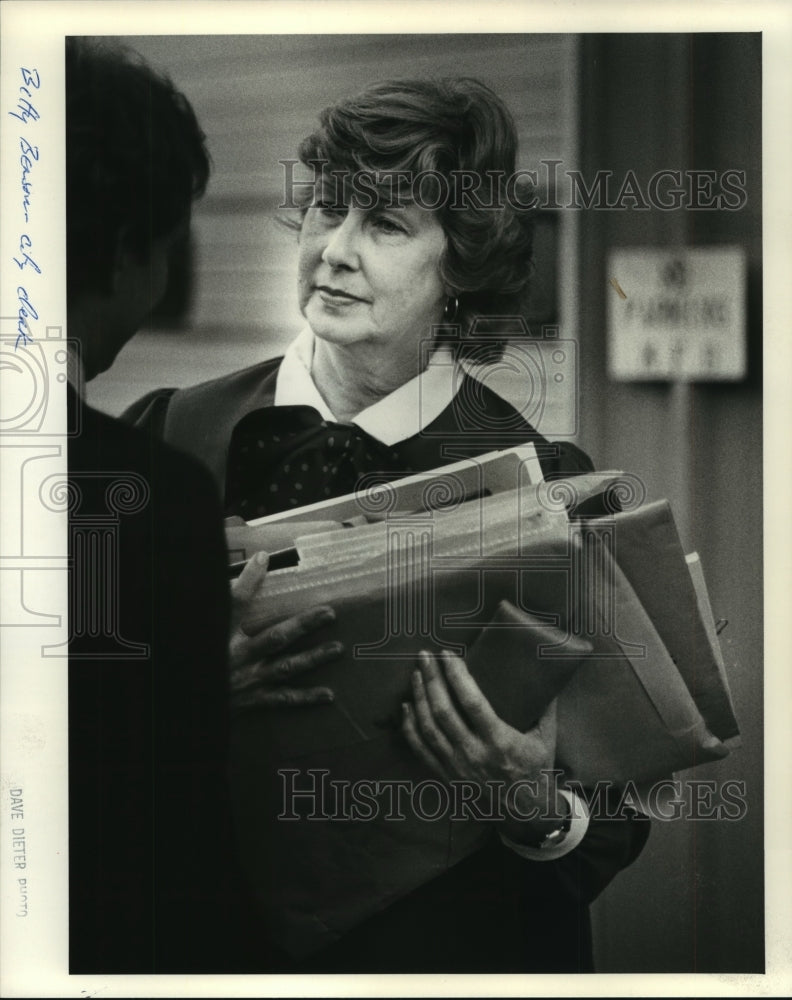 Betty Benson, City Clerk, Madison - Historic Images