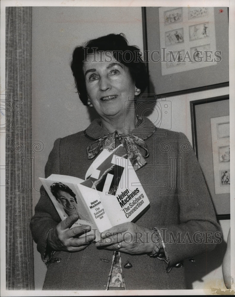 1969 Helen MacInnes, Author, "The Salzburg Connection" - Historic Images