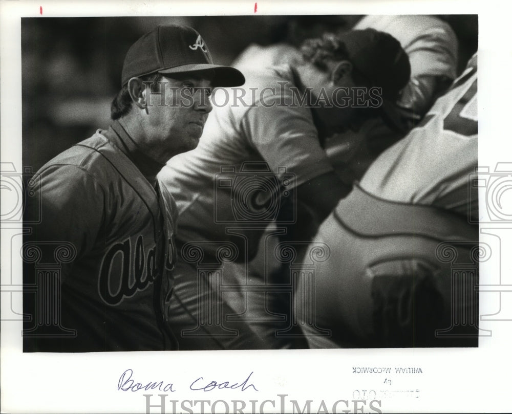 Press Photo Alabama Baseball During Game - ahta01788 - Historic Images