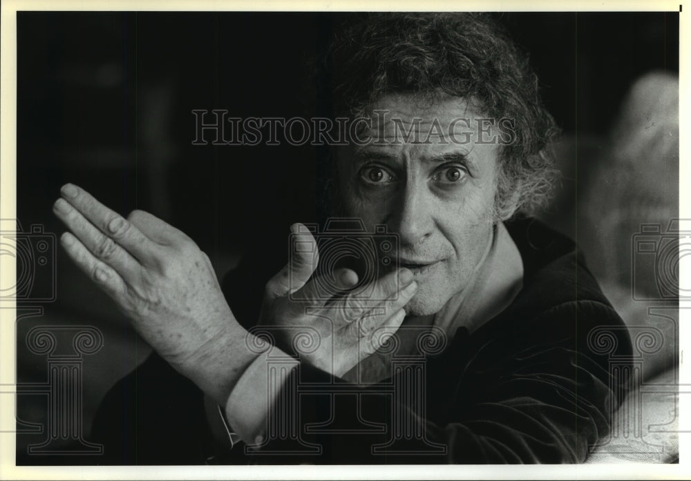 1983 Press Photo Marcel Marceau, French Actor and Mime - ahta01843- Historic Images