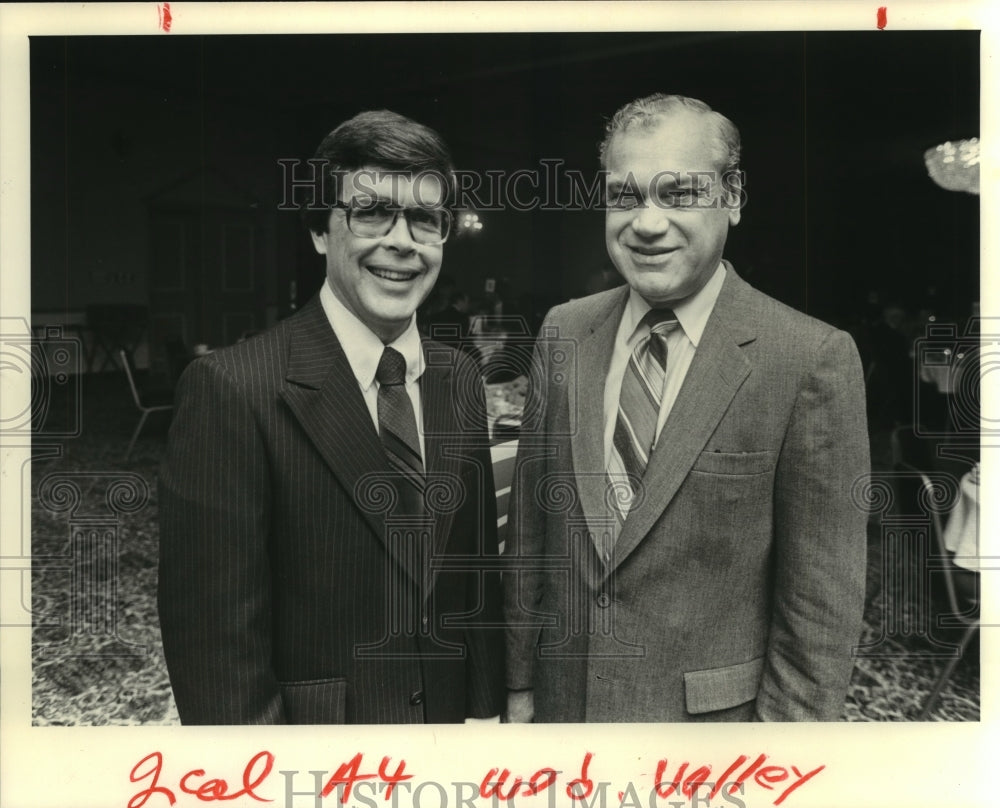 J. Michael Hughes, John Schaffer, United Way of Madison County - Historic Images