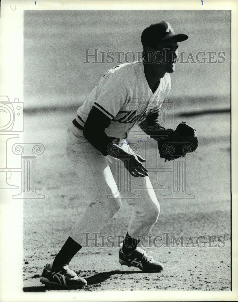 Press Photo Alabama&#39;s Third Baseman Cary Williams - ahta02317 - Historic Images