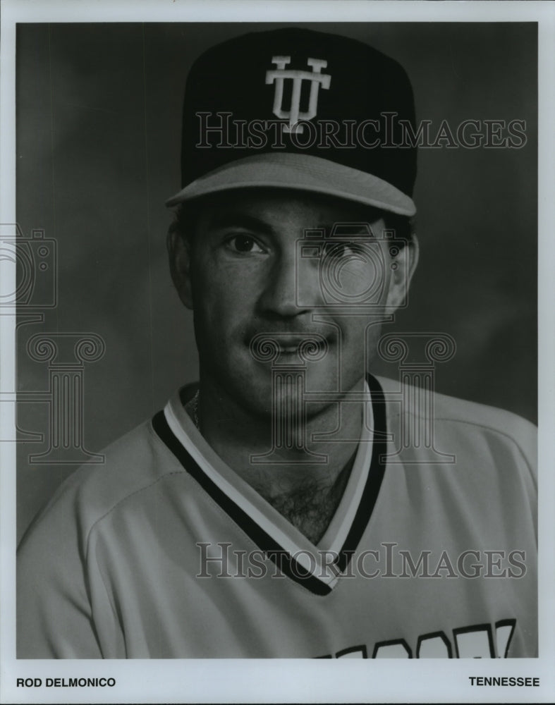 UT Tennessee Baseball Player Rod Delmonico - Historic Images