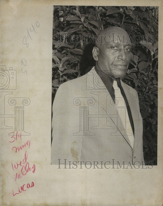 Press Photo Sandy B. Lucas - Historic Images
