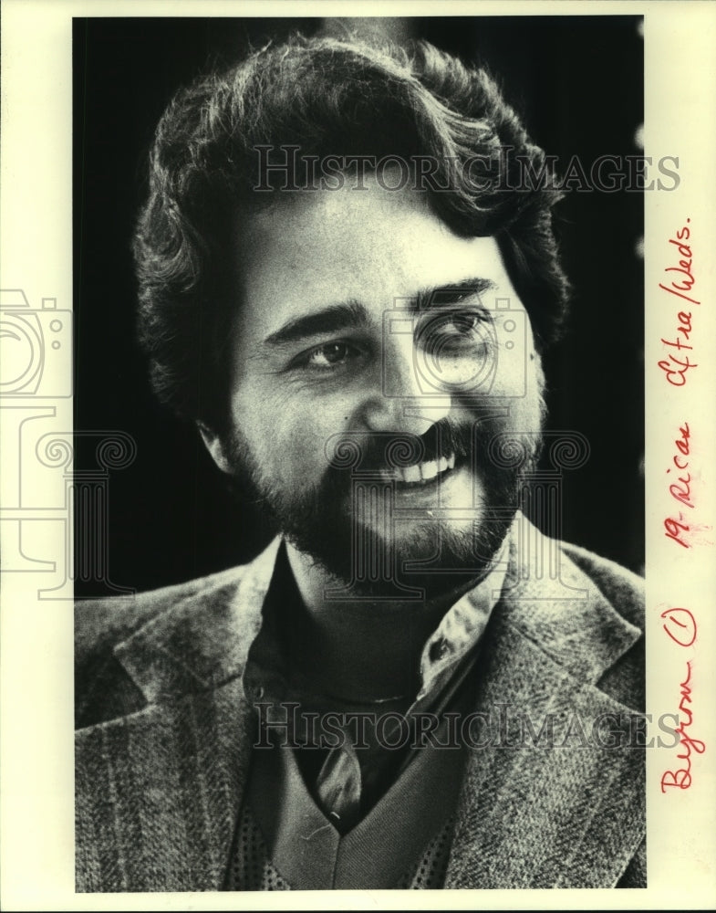 Press Photo Larry Byrom, Musician in Huntsville, Alabama - Historic Images