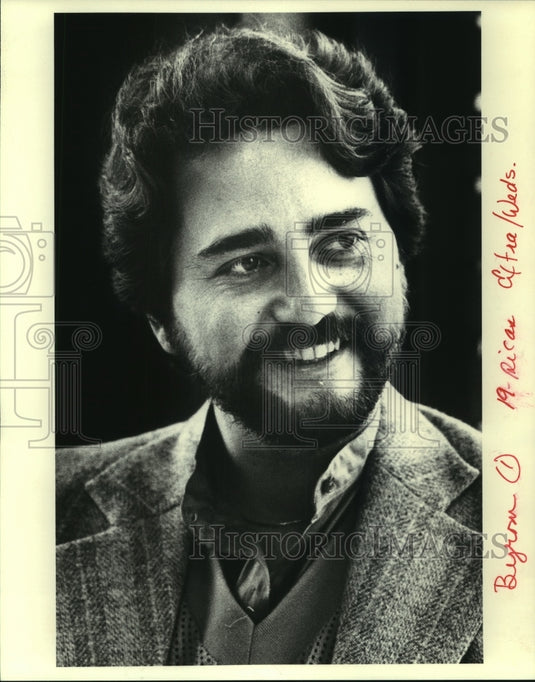Press Photo Larry Byrom, Musician in Huntsville, Alabama - Historic Images