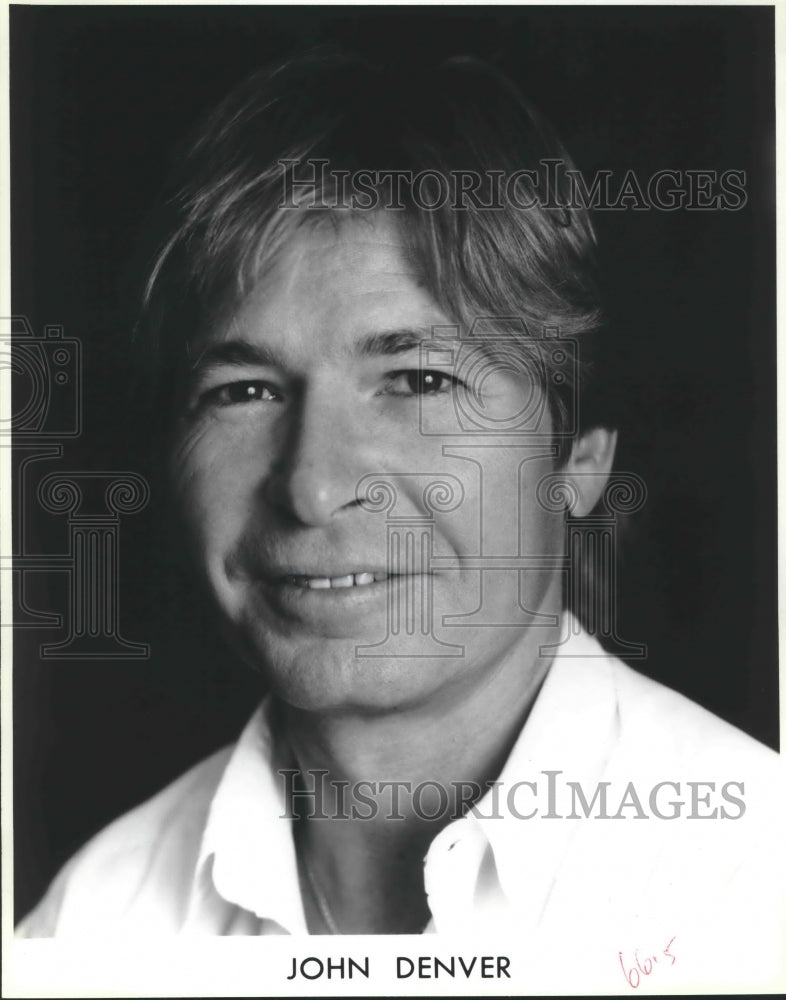 Press Photo Musician John Denver - Historic Images