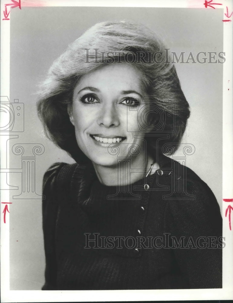 1984 Lesley Stahl, CBS News White House Correspondent - Historic Images