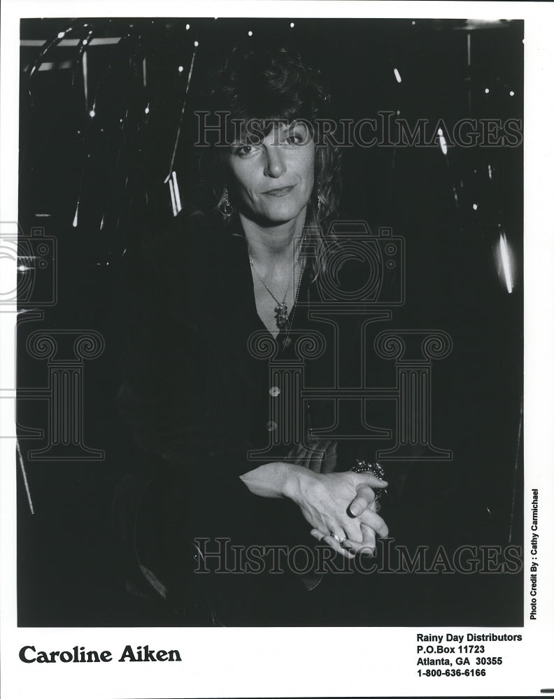 1995 Press Photo Caroline Aiken, Musician - Historic Images