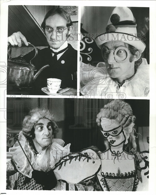 Press Photo Marty Feldman Dons Disguises In "The Adventure Of Sherlock Holmes" - Historic Images