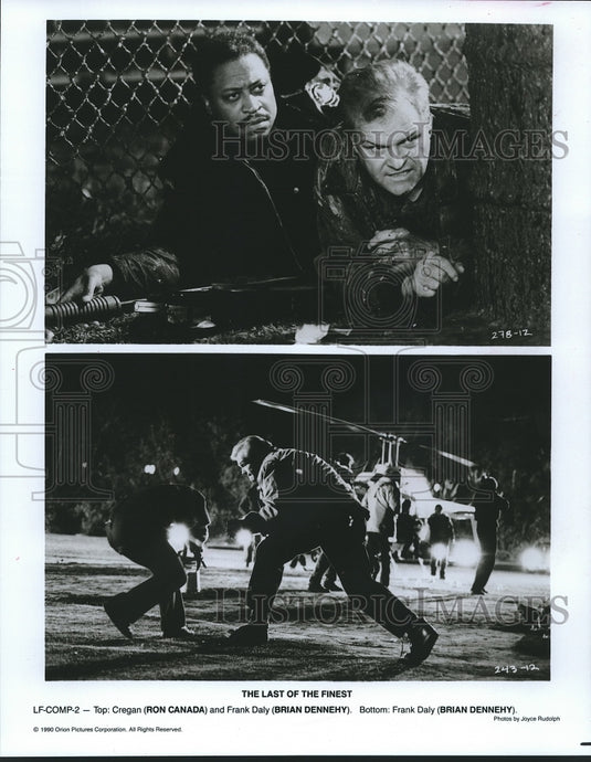 1990 Ron Canada and Brian Dennehy in 