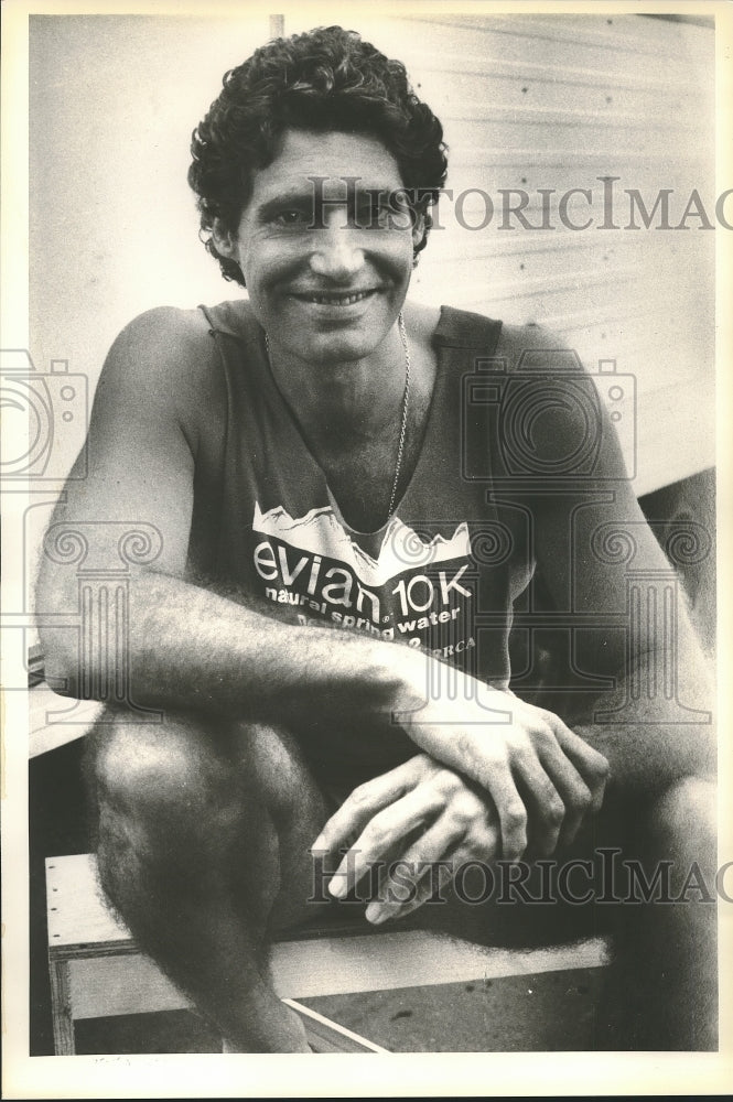 Press Photo Michael Nouri, Actor in "Bay City Blues," at CBS Center - Historic Images