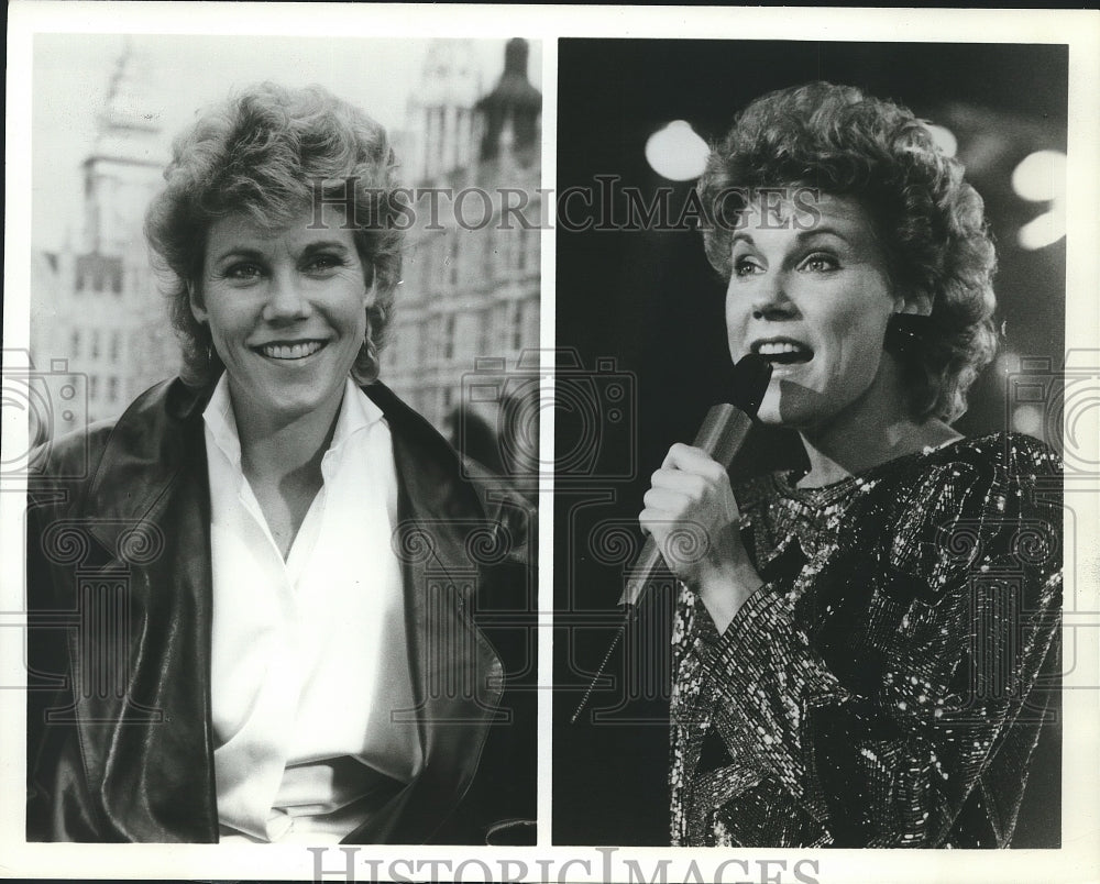 1985 Press Photo Musician Anne Murray in "Anne Murray: The Sounds of London" - Historic Images