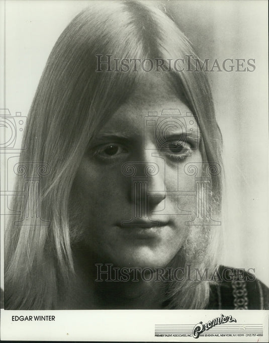 Press Photo Musician Edgar Winter - Historic Images