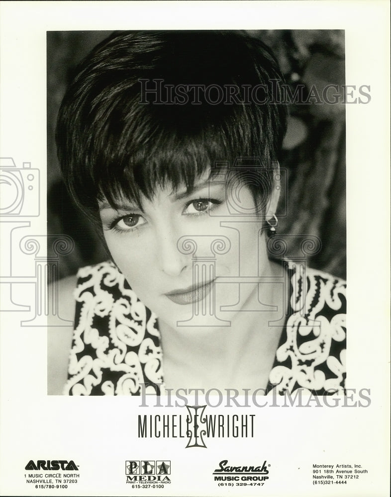 1995 Press Photo Michelle Wright, Canadian Singer - Historic Images