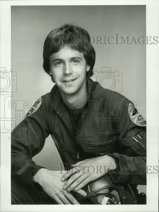 Press Photo Dana Carvey in ABC Series "Blue Thunder" - Historic Images