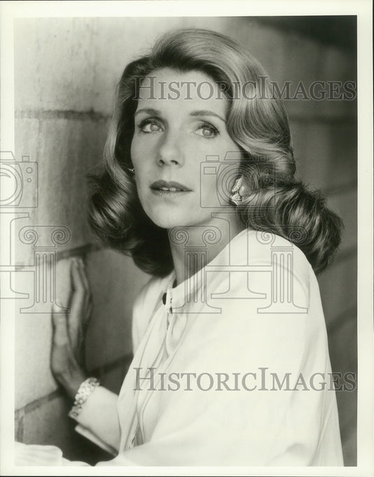 1989 Press Photo Jill Clayburgh, Actress in "Fear Stalk" - Historic Images