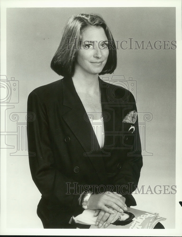 1988 Press Photo Jane Wallace, Journalist and Anchor of &quot;People Magazine on TV&quot; - Historic Images