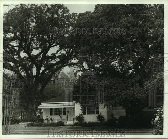 1968 Press Photo Townsend home at 1060 Augusta Street in Alabama - Historic Images