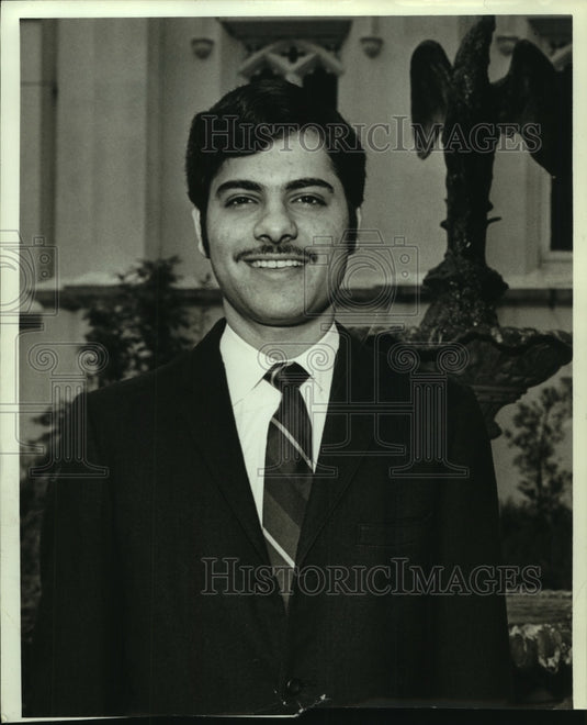 1970 Larry Akels of Spring Hill College - Historic Images
