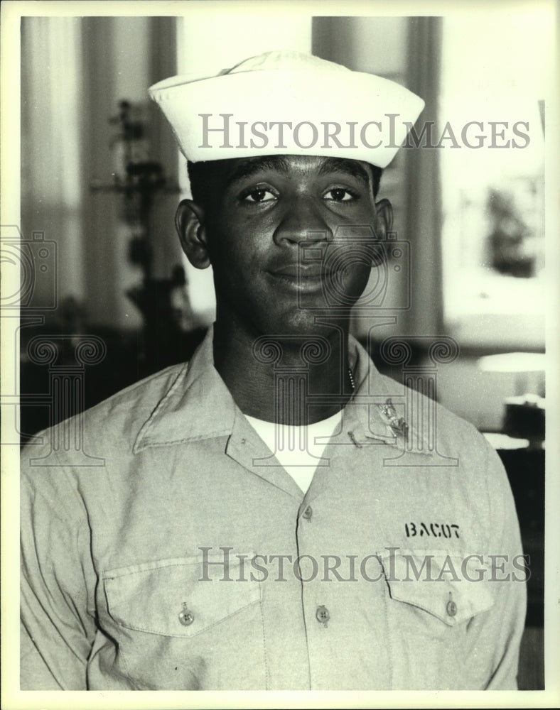 1965 Press Photo U.S. Navy Seaman John Bacot Jr. - amra00937- Historic Images