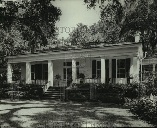 1970 Press Photo Georgia Cottage by E. S. Sledge House in Alabama - Historic Images