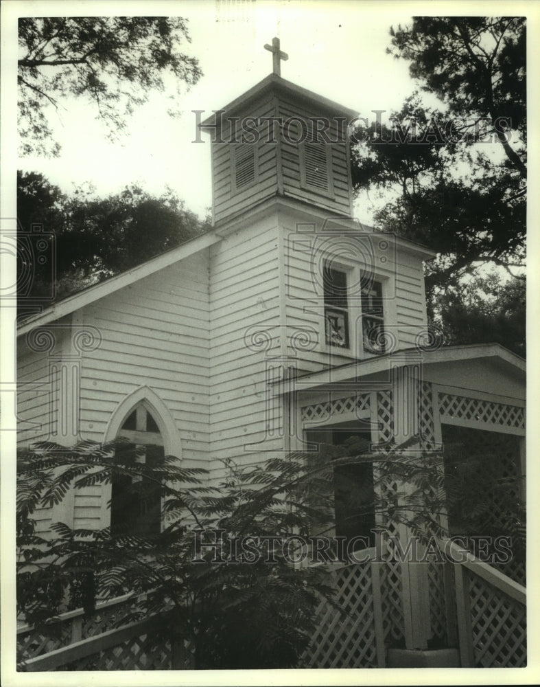 Press Photo Our Lady of Bon Secour Catholic Church in Alabama - Historic Images