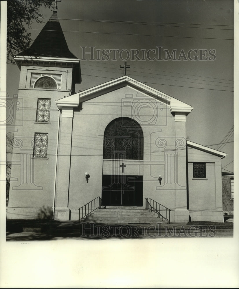 1973 St. Margaret&#39;s Catholic Church at Bayou La Batre, Alabama - Historic Images