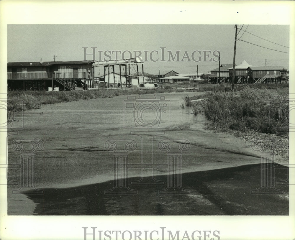 Boarded Up Buildings and Hurricane Damage, Alabama - Historic Images