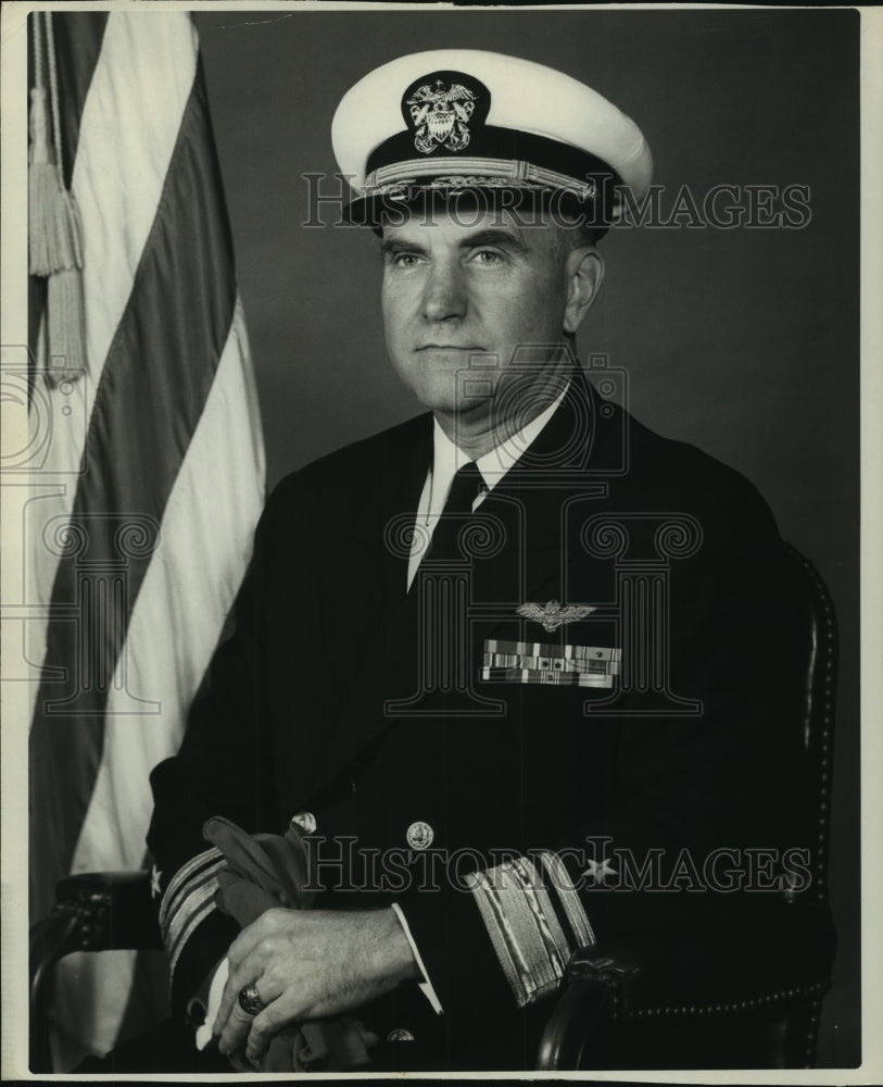 1970 United States Navy Rear Admiral James L. Abbot - Historic Images