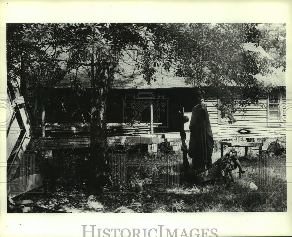 Old home in Toxey, Alabama - Historic Images