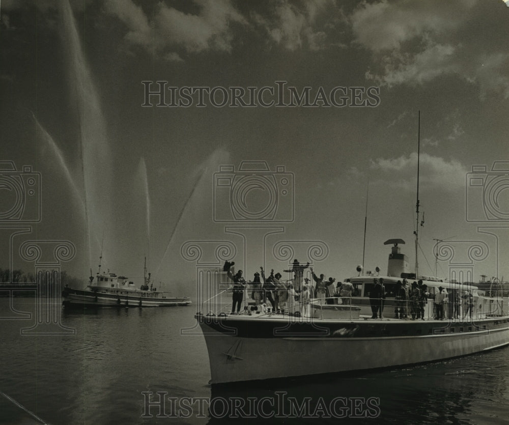 1968 Press Photo Fireboat Lurleen, Mobile, Alabama - amra08082 - Historic Images