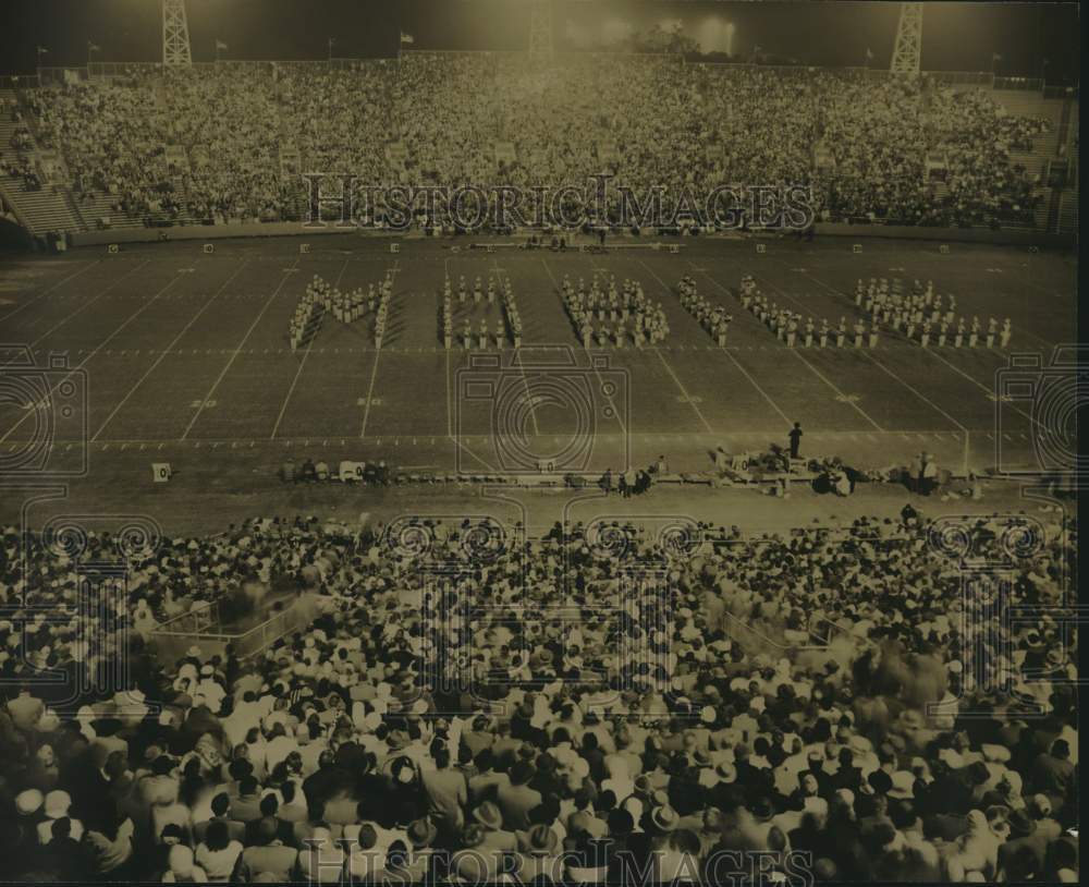 Press Photo Football Game at Ladd Stadium, Alabama - amrx00052- Historic Images