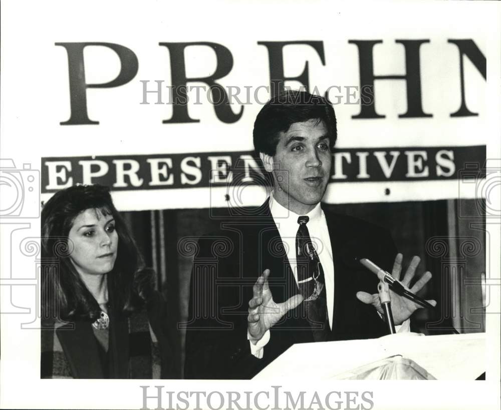 Press Photo State Representative Candidate Theodore Prehn - ata02098- Historic Images