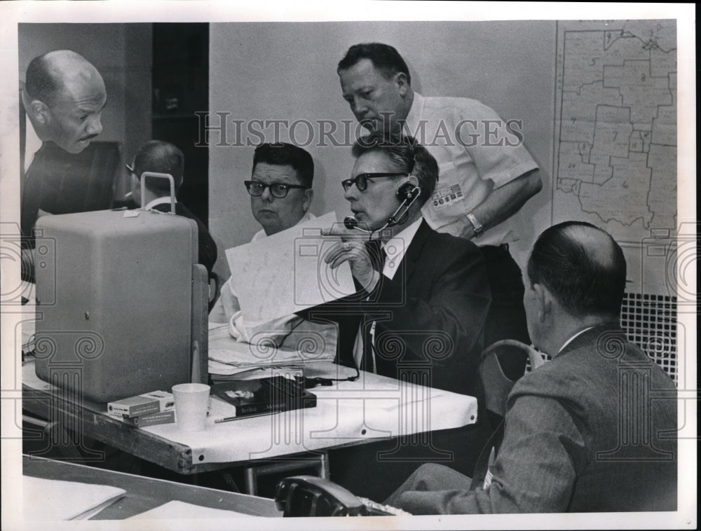 1966 Press Photo Richard Wagar, Emerson Batdorf &amp; George Condor - Historic Images