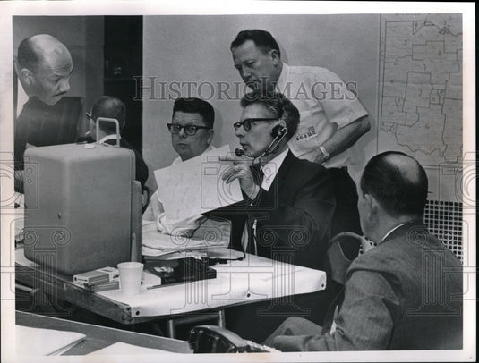 1966 Press Photo Richard Wagar, Emerson Batdorf & George Condor - Historic Images