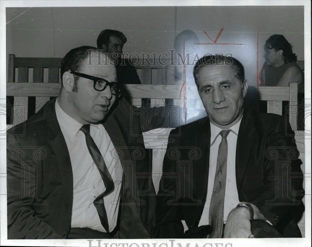 1969 Press Photo Antonio A. Baudo Found Guilty of Assault - Historic Images